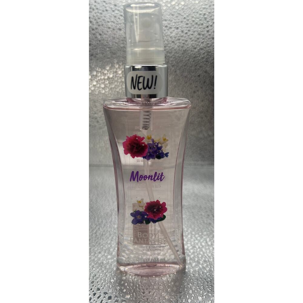 Body Fantasies Moonlit Florals Fragrance Body Spray 3.2 oz